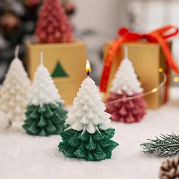 

candles christmas tree birthday holiday ideas home decoration