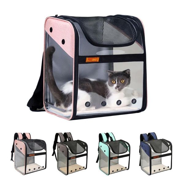 

cat carriers,crates & houses 1.6kg pet backpack dog carrier outdoor pvc breathable space travel bag foldable transporter shoulder