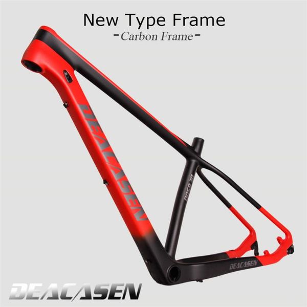 

bike frames deacasen 29er 1-1/8"-1-1/2" carbon mountain frameset warranty 2 years mtb frame ems