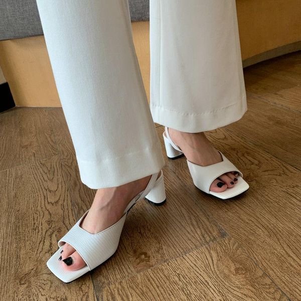 

women genuine leather shoes woman fashion peep toe party wedding female pumps sandals, Black