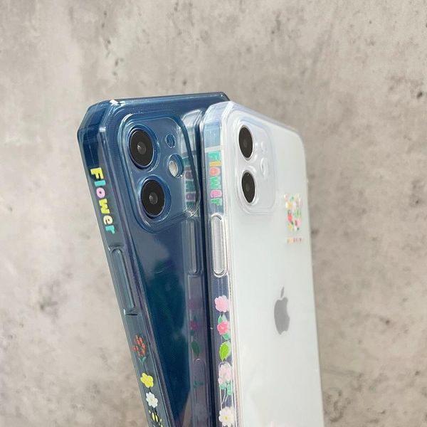 

shockproof phone case for iphone clear cartoon shell back cover