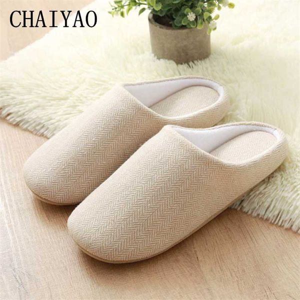 

women slippers autumn winter ladies wooden floor fabric shoes lovers indoor solid color cotton comfortable flip flop, Black