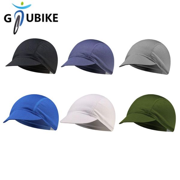 

breathable cycling cap solid color sweat-absorbing wicking outdoor sports sunscreen fishing running hat headwear caps & masks, Black