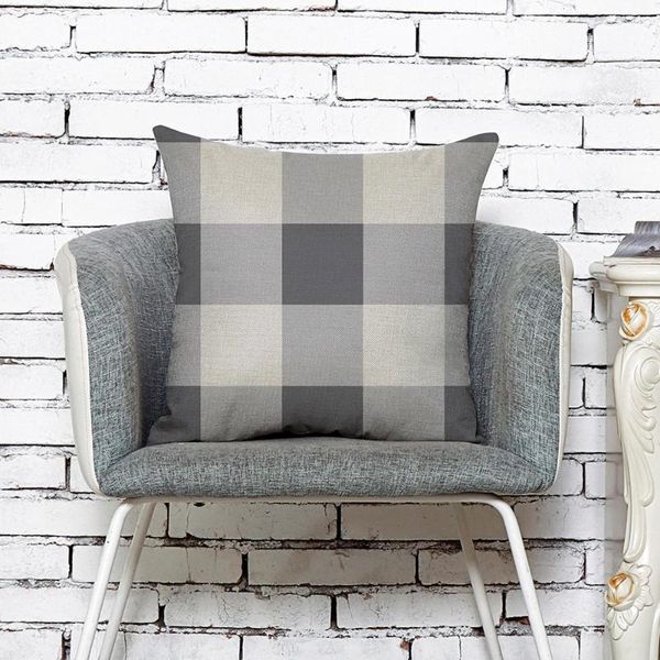 

pillow linen cushion cover home decor sofa bed decoration durable breathable easy to clean strong sense of art pillowcase