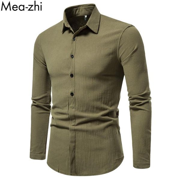 

men's casual shirts men shirt plain business long sleeve for slim fit solid dress spring autumn button up, White;black
