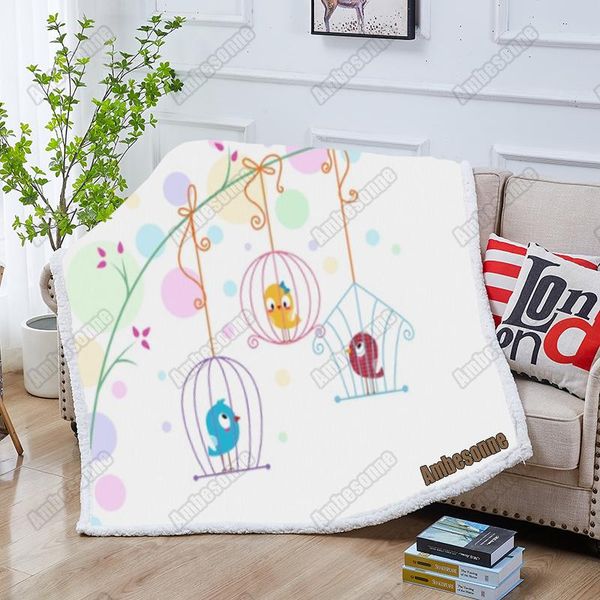 

blankets cartoon cute blanket summer thin kids for beds sofa throw outdoor picnic custom