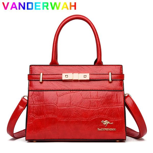 

evening bags casual pu leather handbags luxury designer totes fashion stone pattern shoulder for women 2021 large capacity crossbody bag