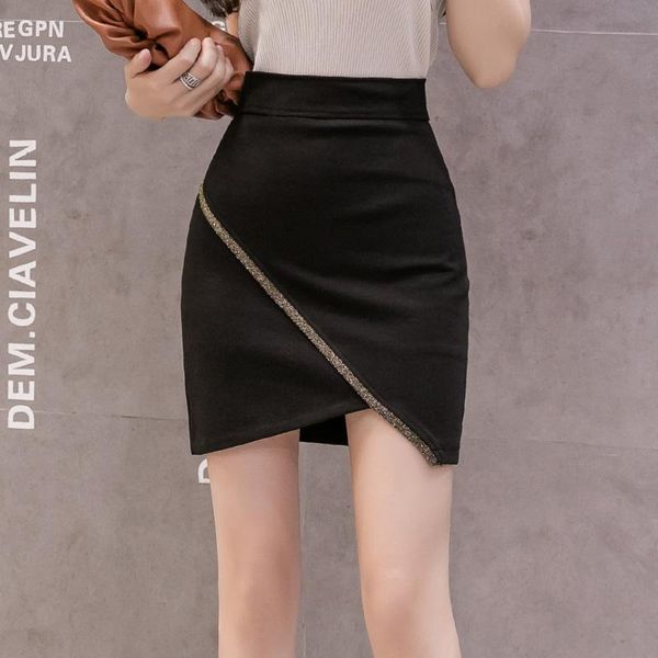

skirts coigarsam women short skirt high waist black 2035