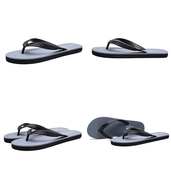 Chanclas clásicas grises para hombre, zapatos de playa informales, chanclas de Hotel, precio de descuento de verano, zapatillas para hombre al aire libre 188 s s188