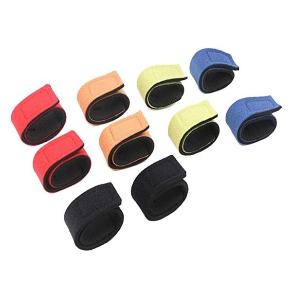 

pcs anti-skid fishing rod tie bandages straps belts ties sleeves hook and loop pasted wrapping ban outdoor gadgets