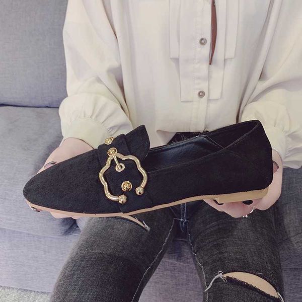 

dress shoes spring women's flats of camuroza faux women sliding in moccasins shoe a4pz, Black