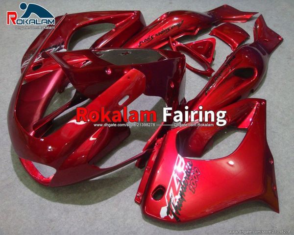 

for yamaha yzf1000r 2001 2002 2003 97-07 hull yzf 1000r yzf 1000 r thunderace 1997-2007 all red fairings kit