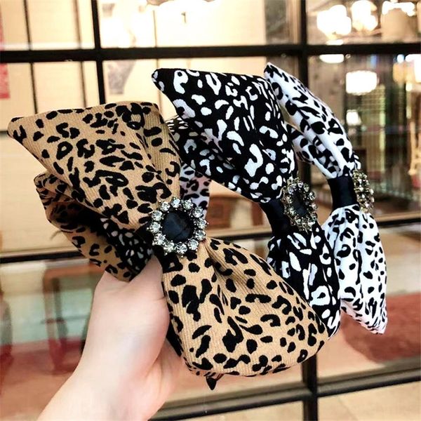 

0gbb net red fashion accessories korean butterfly hair clips version ins versatile barrettes rband leopard pattern bowknot pearl drill band, Golden;silver