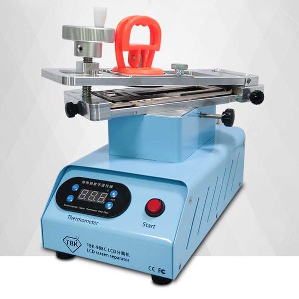 

power tool sets tbk 988c lcd rotary separator middle frame remover for samsung in cleaning oca glue separating glass screen repair
