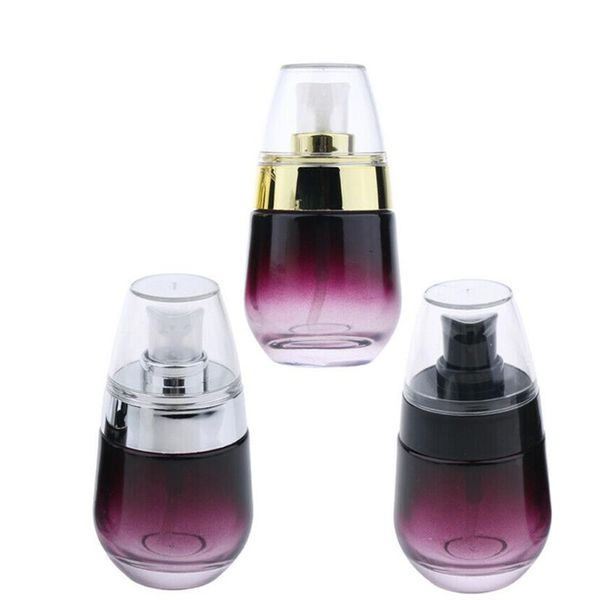 

storage bottles & jars 3pcs 30ml perfume bottle square pink transparent glass spray empty stylish refillable
