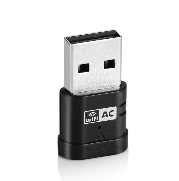 600Mbps Wi-Fi Finder Mini USB 3.0 WiFi Adapter Dual Band 5,8G 2,4GHz Netzwerkkarte Dongle für PC Desktop Adapter