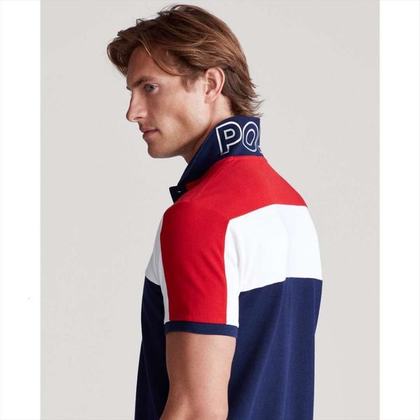 

hombre small pony ralp mens polos short sleeve horse shirt camisa embroidered homme masculine, White;black