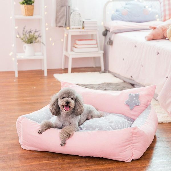 

kennels & pens lovely puppy kitty house warm soft dog bed cushion beautiful cat kennel pet nest sofa mat for dogs chihuahua supply
