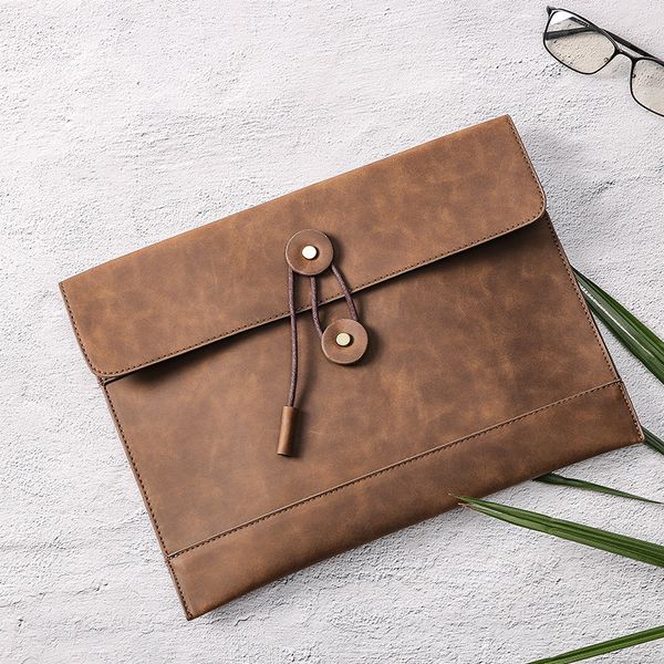 

envelope korean men's bag, business handbag, retro document new casual briefcase pcieq