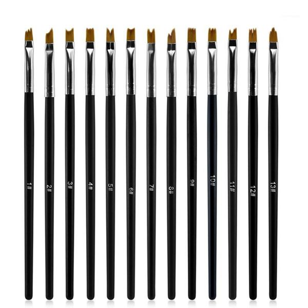 

rolabling gel nail brush acrylic pen french uv art pens drawing decorations painting tools1, Yellow