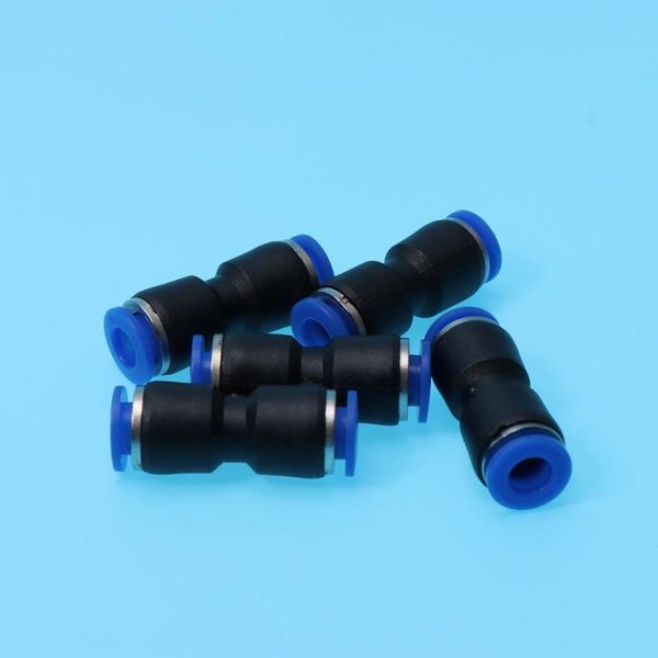 

5pcs 6mm hose quick connector horticulture mist spray straight adapters pneumatic air fittings high pressure parts (bl watering equipments