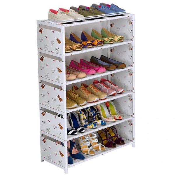 

hooks & rails thicken stick sturdy shoe storage rack for living room