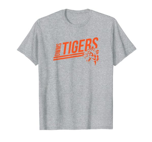 

dwms tigers tee desert wind middle school tshirt, White;black