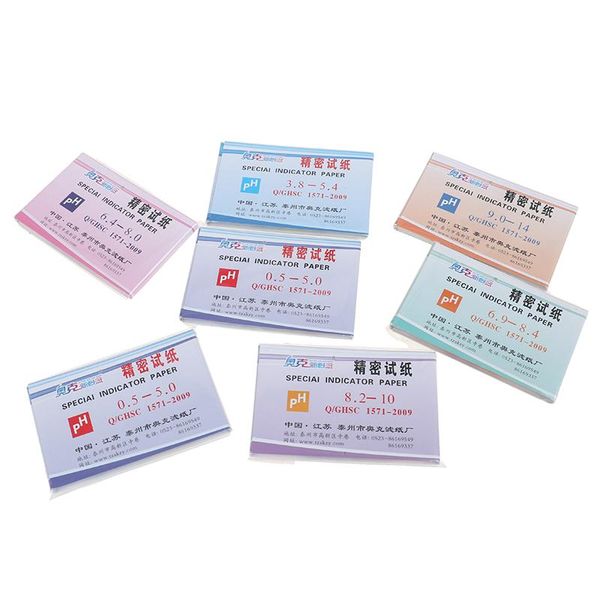 

strips ph acid range 6.9-8.4/9.0-14/8.2-10/0.5-5.0/6.4-8.0/3.8-5.4 paper water litmus alkaline indicating test kit meters