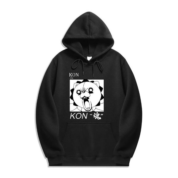 

men's hoodies & sweatshirts japan anime bleach print men's hoodie autumn winter harajuku sweatshirt casual simplicity pullovers t, Black