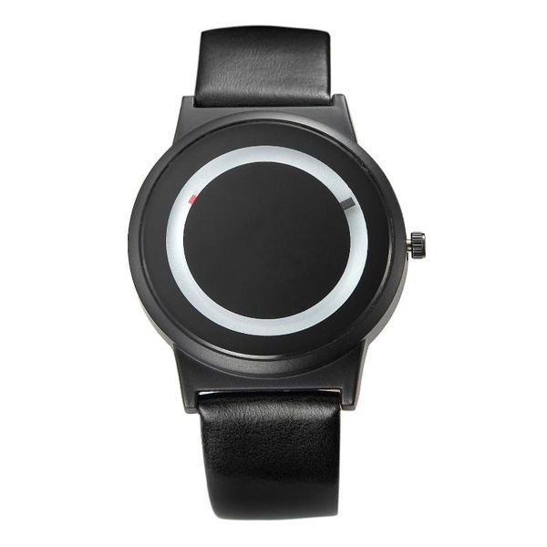 

wristwatches 2021 white& black leather watch men women casual dress quartz wristwatch relogio feminino montre, Slivery;brown