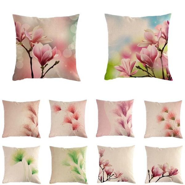 

cushion/decorative pillow cushion covers beautiful flowers plant pillowcases on the pillows decorative custom sofa cover for ro