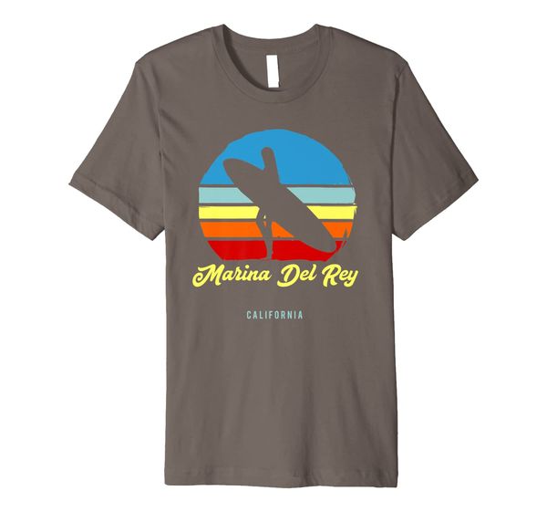 

Marina Del Rey California Surf Girl Premium T-Shirt, Mainly pictures