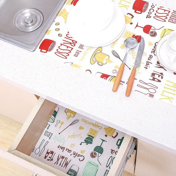 

mats & pads durable household product good home products kitchen furniture films cupboard placemat waterproof oil proof table pad paper