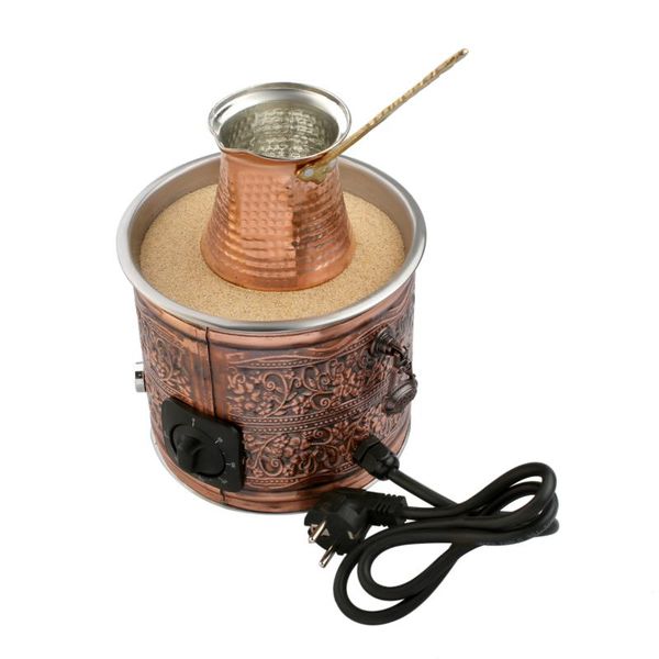

coffee roasters authentic turkish copper electric sand maker heater machine 110v - 220v kitchen & dining