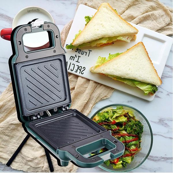 

bread makers internet celebrity star light breakfast toast driver home travel portable can press barbecue, bake, fried egg sandwich machine