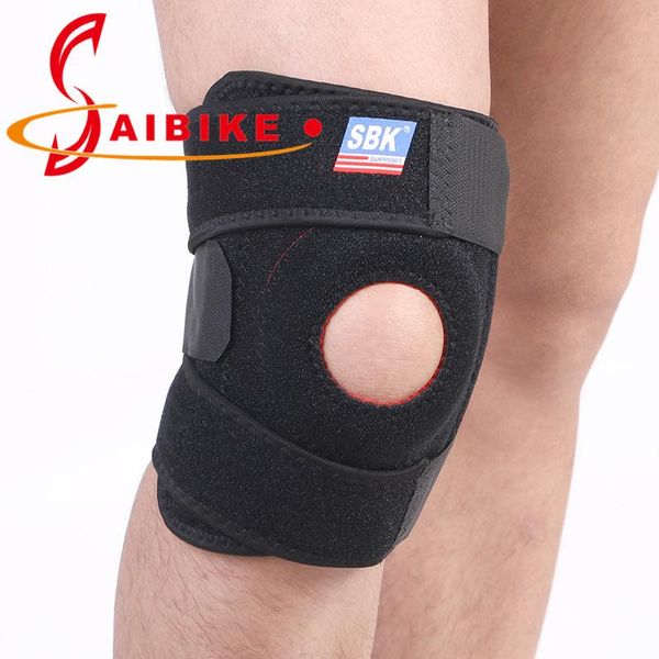 

climbing running outdoor sports adjustable spring basketball kneepad leggingsp professional protective knee pad elbow & pads, Black;gray