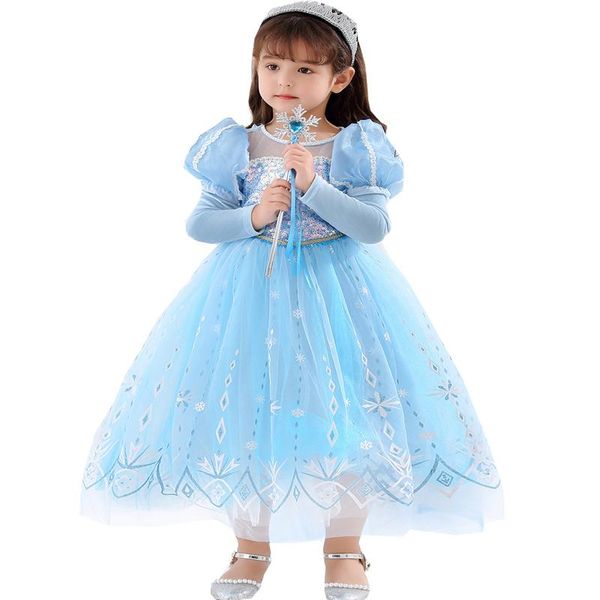 

girl's dresses children's mid-length thick down jacket boys and girls solid color hooded waterproof big windproof warm, Red;yellow