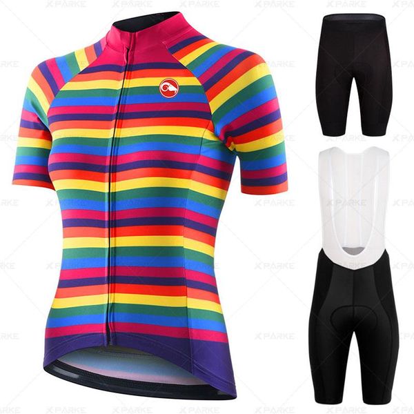

cycling jersey sets short sleeve women's clothing kit breathable bicycle clothes wear roupa ciclismo feminina racing, Black;blue