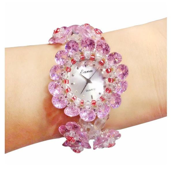 

wristwatches luxury women zircon quartz wristwatch for girls students bracelet wrist watch imitaed diamond jewelry gifts, Slivery;brown