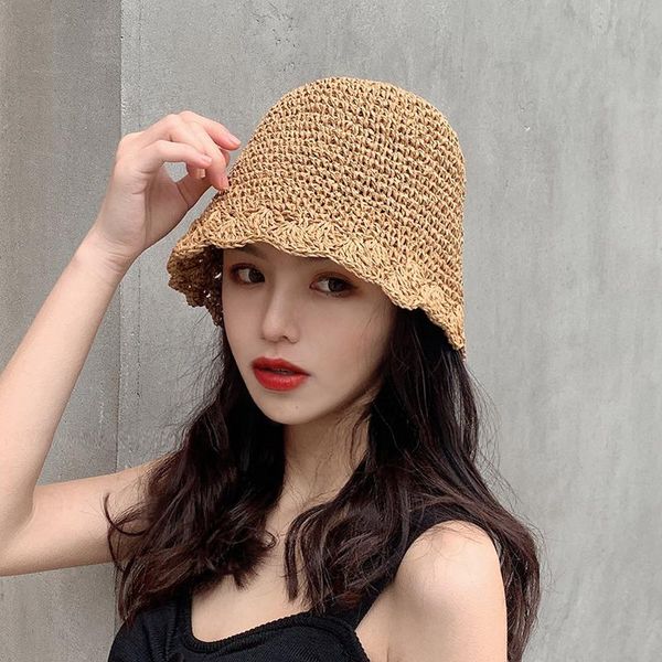 

women hats straw hat beach for woman ladies and caps summer wide brim, Blue;gray