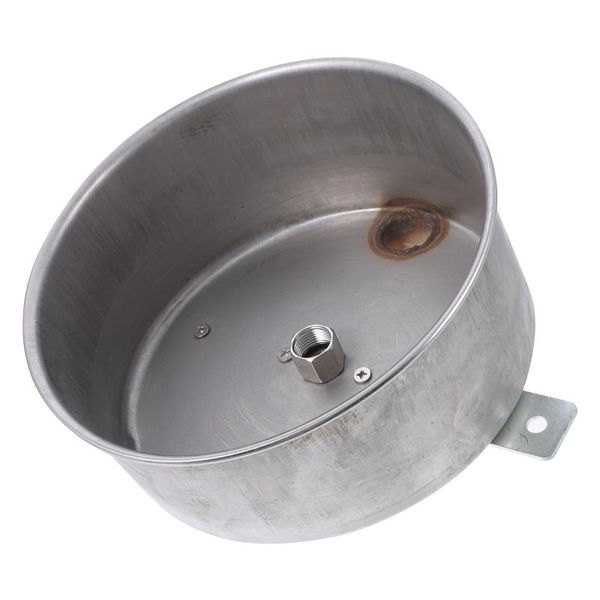 

garden decorations 1pc water feeder drinking stainless steel bowl pet supplies