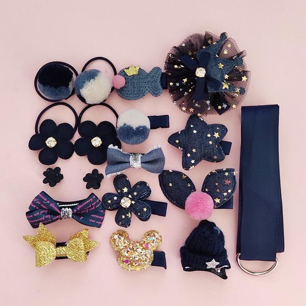 

pcs korean hair clip baby side headwear fashion ornament children's barrettes hairgrip accessories wholesale, Slivery;white