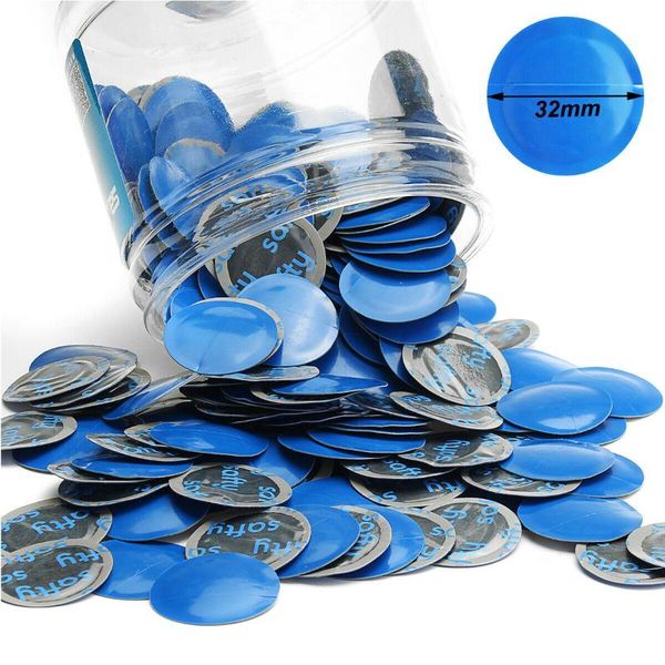

car sponge 200pcs 32mm tire cold patch film rubber wired tyre puncture repair mushroom plug kit thickened universal for