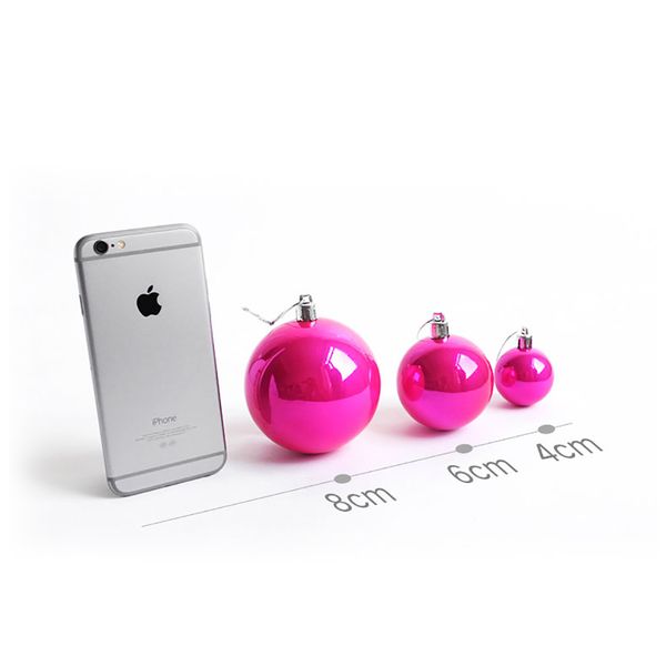 

factory outlet christmas decoration christmas decorations 24pcs baubles trendy ball ornaments gold silver red for tree decoration themed sho