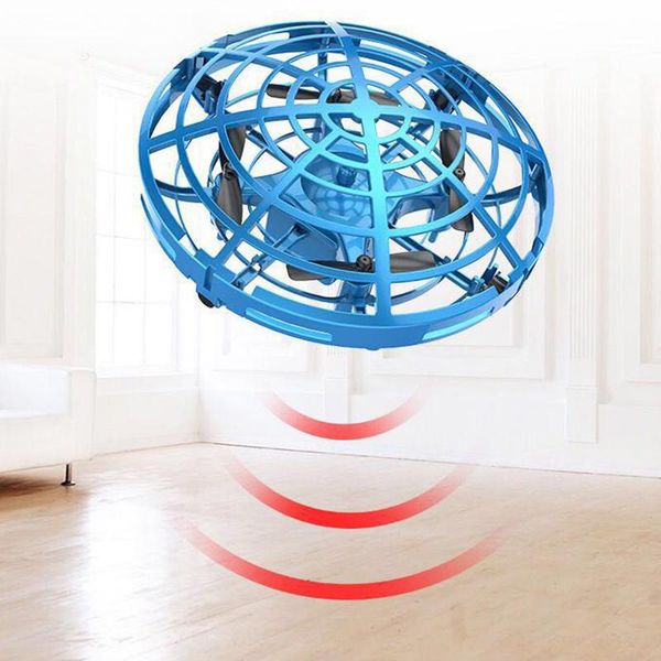 

mini helicopter rc drone infraed hand sensing aircraft electronic model quadcopter flayaball small toys for children drones