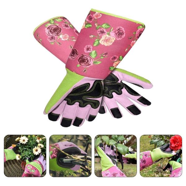 

pair wear-resistant garden work cut-proof stab-proof pruning disposable gloves