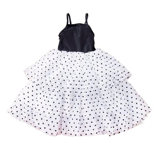 

girl's dresses summer toddler baby girls dress backless sleeveless cute kids party polka-dot vestidos children print clothes, Red;yellow