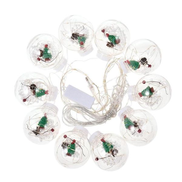 

Christmas Decorations Warm Lights Window Curtain String Light Outdoor LED Patio With 10 Clear Bulbs Connectable Hanging