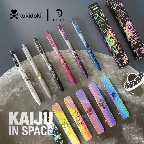 

gel pens limited commemorative tokidok* i r exploration super cool blind box stationery kawaii school supplies neutral pen