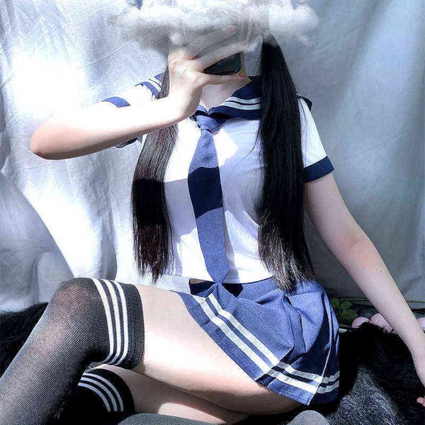 

nxy set new product lingerie japanese pure long strike school uniform seduction sailor suit smoke halloween outfits for women 1210, Red;black
